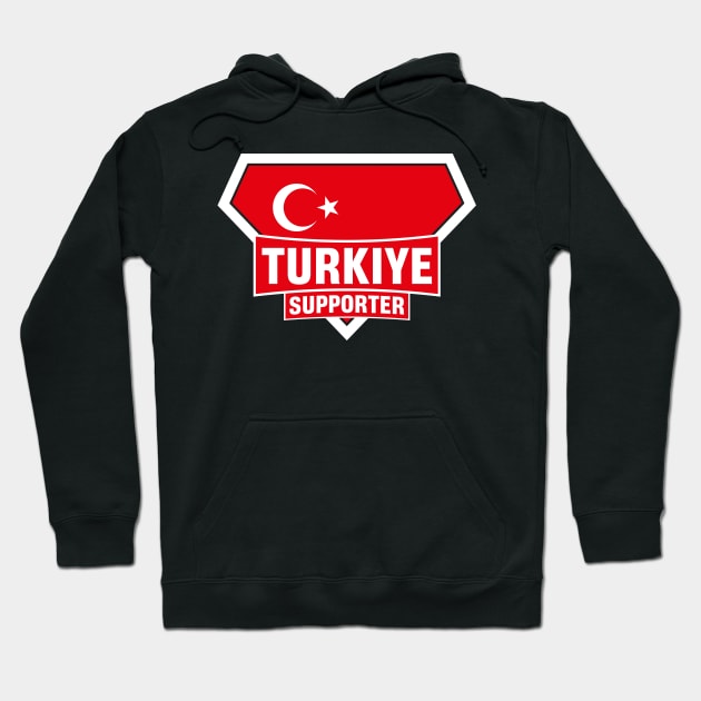 Turkiye Super Flag Supporter Hoodie by ASUPERSTORE